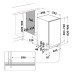 WHIRLPOOL WSIC3M27C Εντοιχιζόμενο 10 set 45cm E