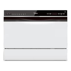 MIDEA MTD55S400W Πλυντήριο Πιάτων Πάγκου 6 Set WiFi SelfCleaning White F