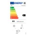 CANDY CHASD4385EBC Ψυγείο 90lt Black E
