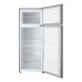 Midea Ψυγείο Δίπορτο 204lt Υ143xΠ55xΒ55εκ. Inox MDRΤ294FGE50