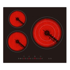 ARIELLI ACH-593T Εντοιχιζόμενη Κεραμική Εστία 3 Ζωνών